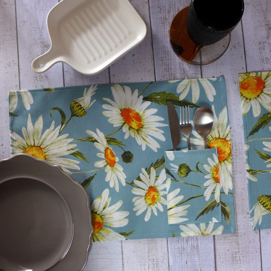Daisy Pocket Placemats Cotton & Canvas Philippines