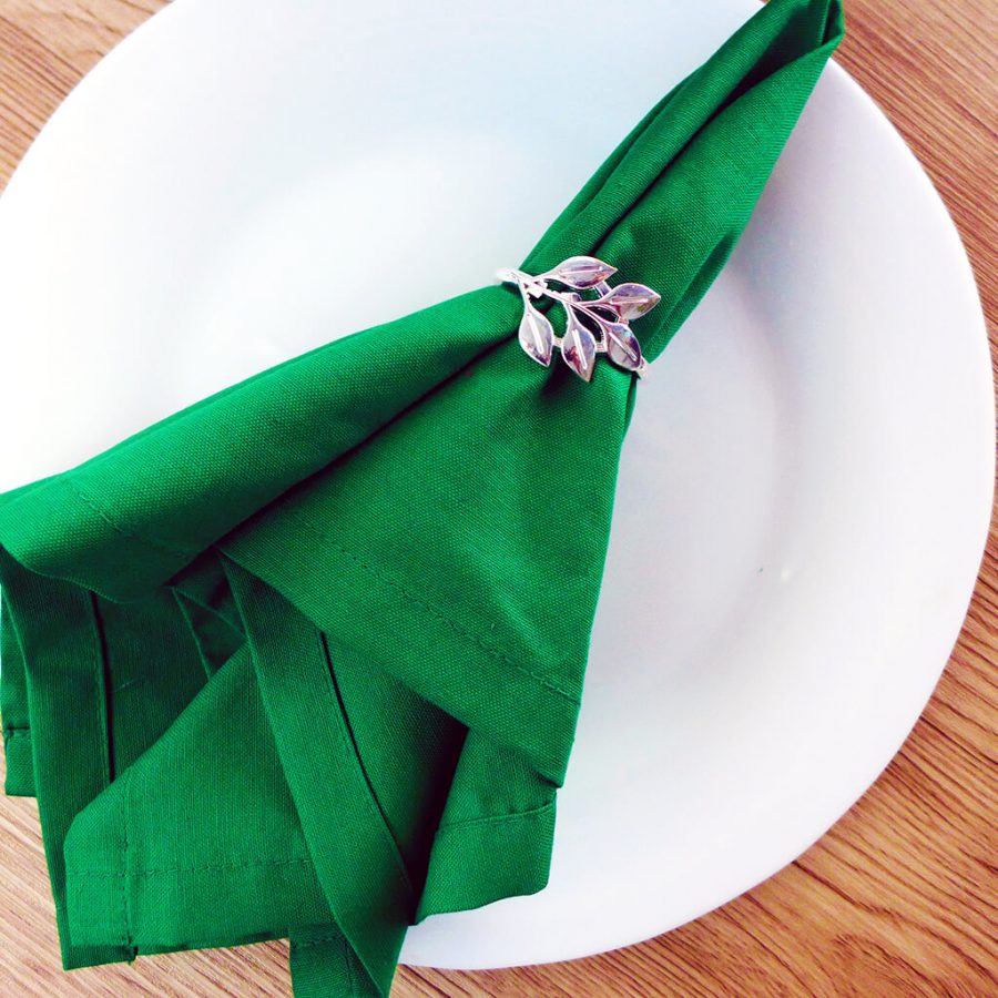 Emerald Plain Table Napkins Cotton & Canvas Philippines