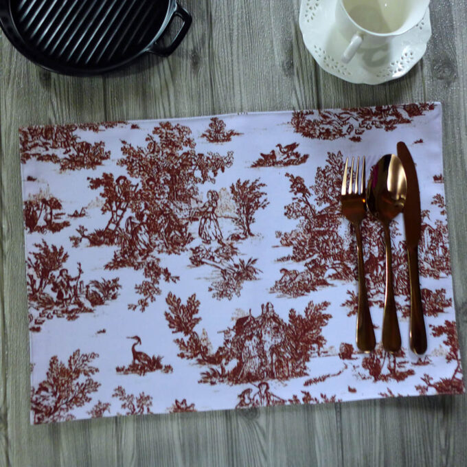 Brun Toile Placemats