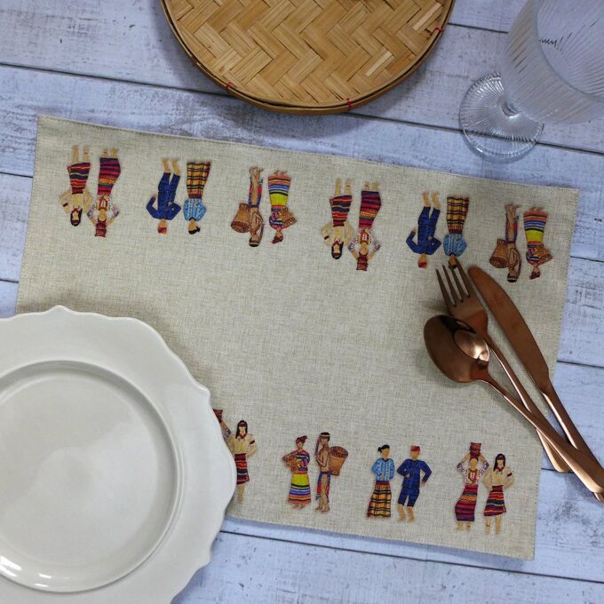 Katutubo Etniko Printed Fabric Placemats