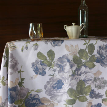 Purple Roses Tablecloth - 52"x95"