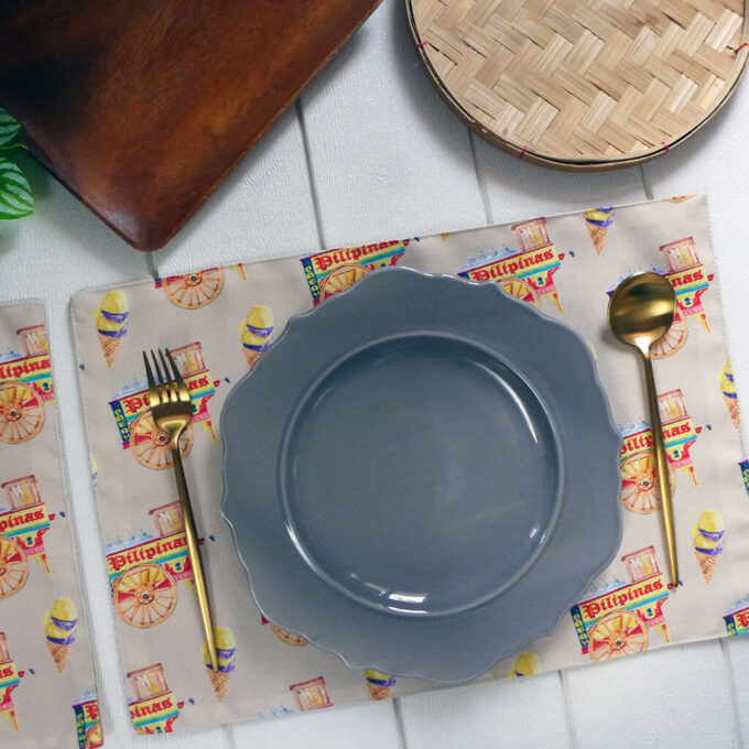 Mga Sorbetes Printed Fabric Placemats