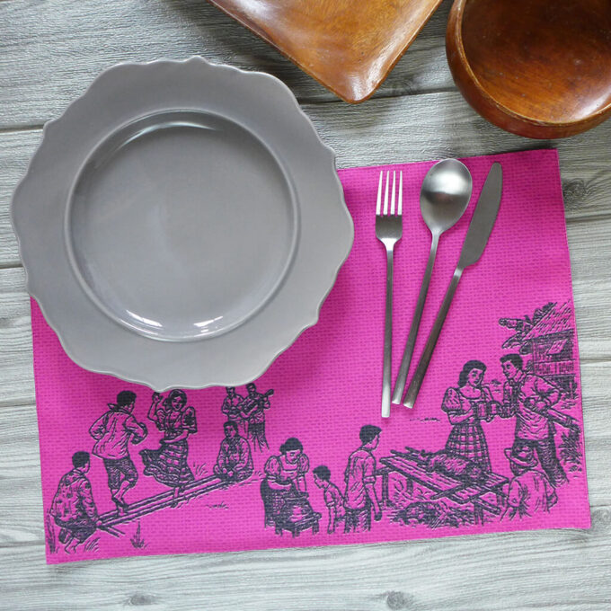 Handaang Pinoy Printed Fabric Placemats