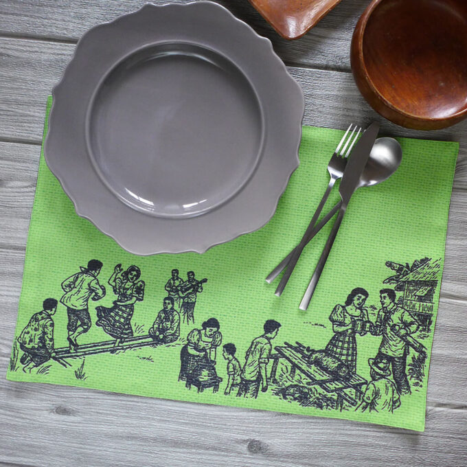 Handaang Pinoy Printed Fabric Placemats - Image 3