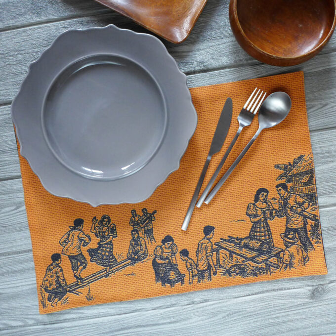 Handaang Pinoy Printed Fabric Placemats - Image 4