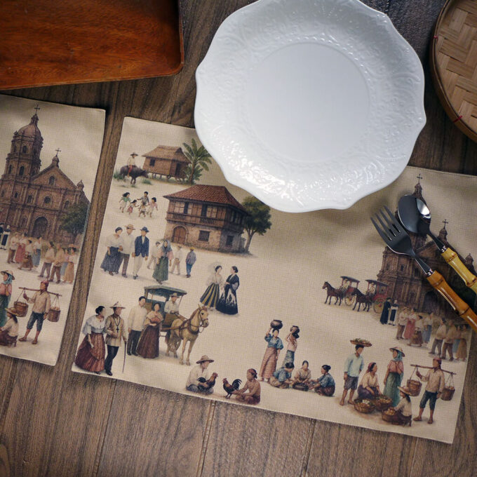 Historic Manila Printed Placemats
