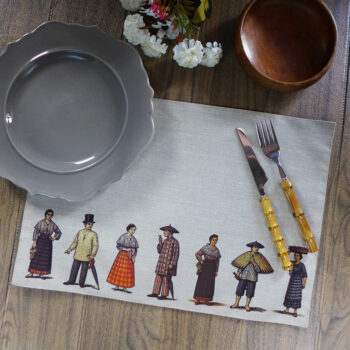 Sinaunang Pinoy Printed Fabric Placemats