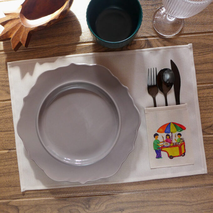 Streetfoods Pocket Placemats