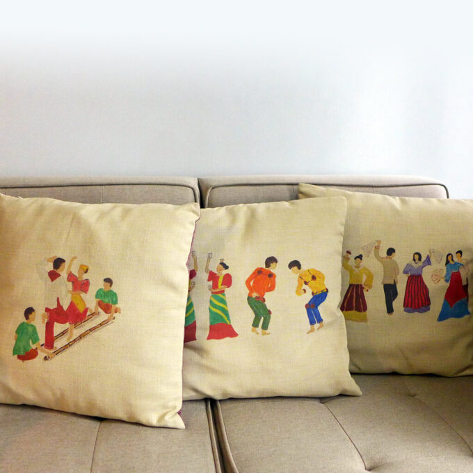 Sayaw Throw Pillow Covers