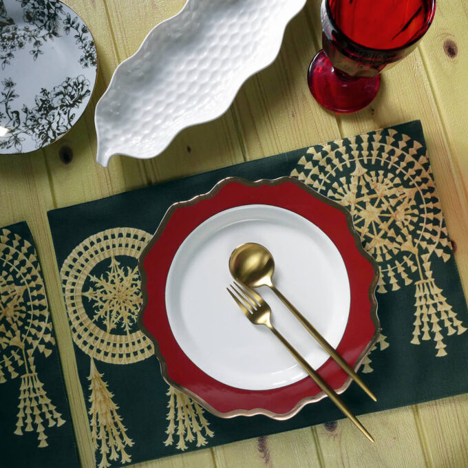 Singkaban Parol Printed Fabric Placemats